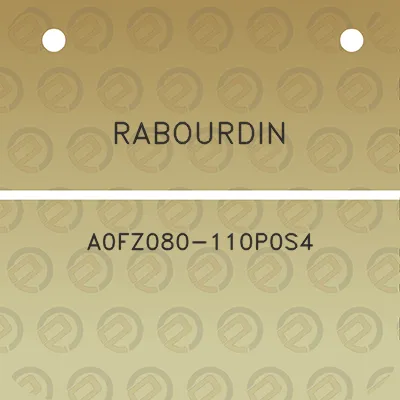 rabourdin-a0fz080-110p0s4