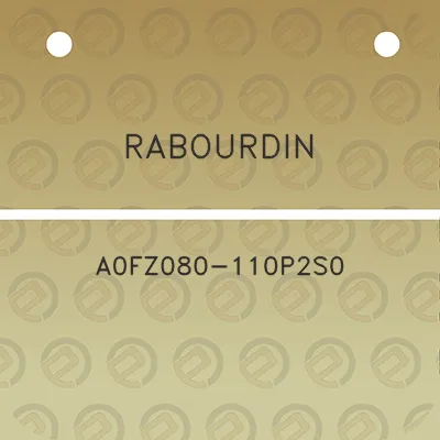 rabourdin-a0fz080-110p2s0