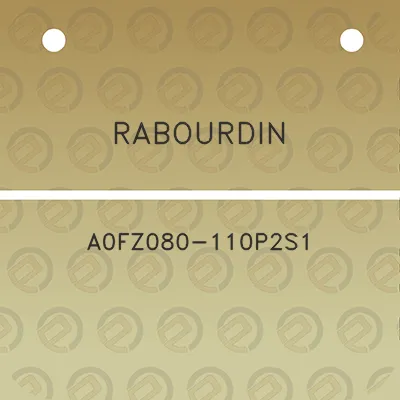 rabourdin-a0fz080-110p2s1