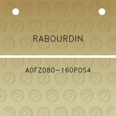 rabourdin-a0fz080-160p0s4