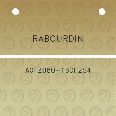 rabourdin-a0fz080-160p2s4