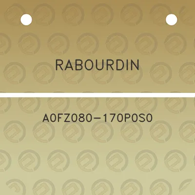 rabourdin-a0fz080-170p0s0