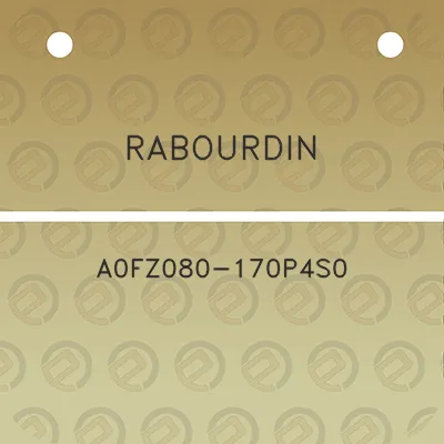 rabourdin-a0fz080-170p4s0