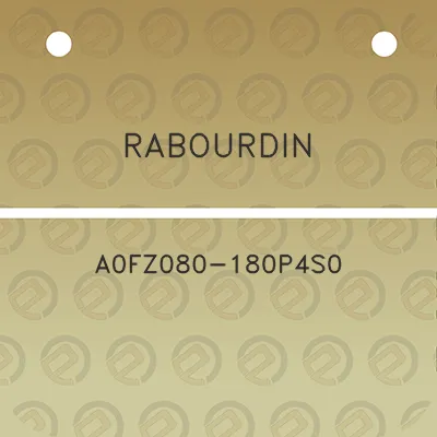 rabourdin-a0fz080-180p4s0