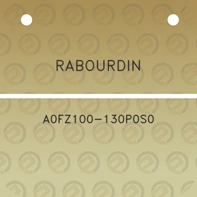 rabourdin-a0fz100-130p0s0