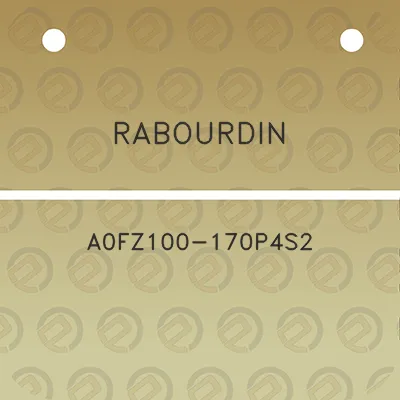 rabourdin-a0fz100-170p4s2