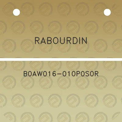 rabourdin-b0aw016-010p0s0r