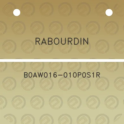 rabourdin-b0aw016-010p0s1r