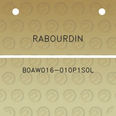 rabourdin-b0aw016-010p1s0l