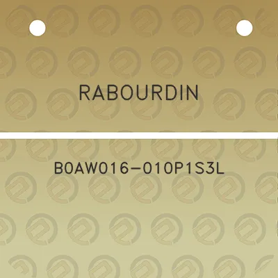 rabourdin-b0aw016-010p1s3l