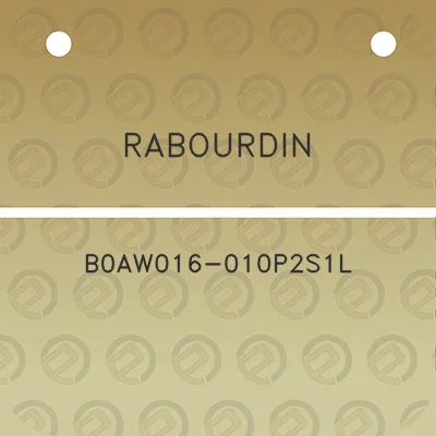 rabourdin-b0aw016-010p2s1l