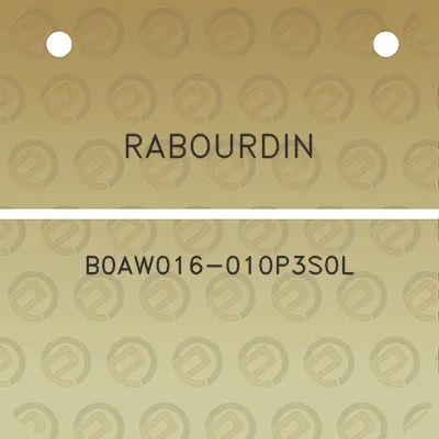 rabourdin-b0aw016-010p3s0l