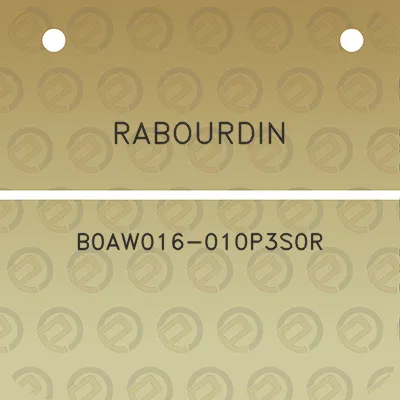 rabourdin-b0aw016-010p3s0r