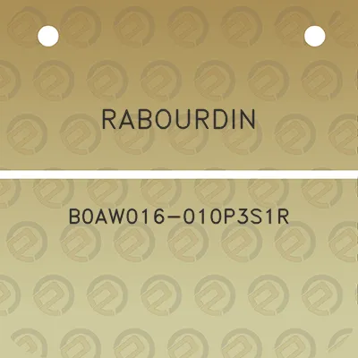 rabourdin-b0aw016-010p3s1r