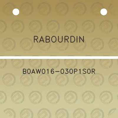 rabourdin-b0aw016-030p1s0r