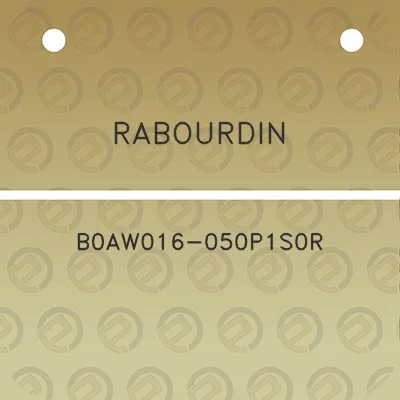rabourdin-b0aw016-050p1s0r