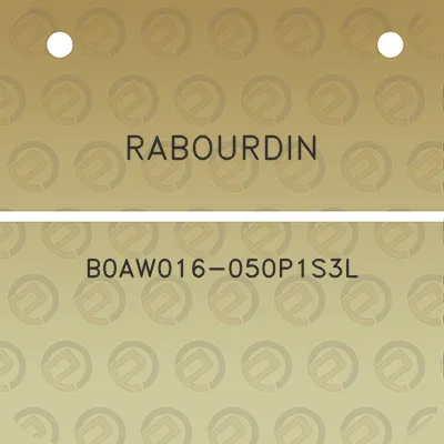 rabourdin-b0aw016-050p1s3l