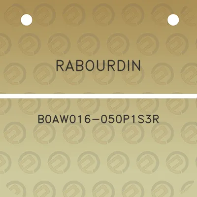 rabourdin-b0aw016-050p1s3r