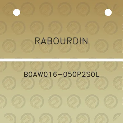 rabourdin-b0aw016-050p2s0l