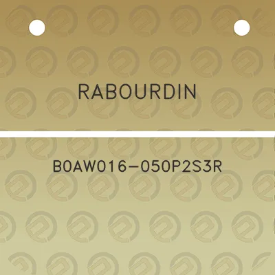 rabourdin-b0aw016-050p2s3r