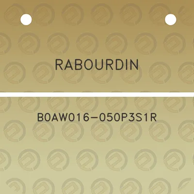 rabourdin-b0aw016-050p3s1r