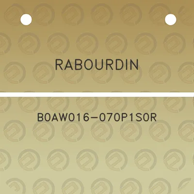 rabourdin-b0aw016-070p1s0r