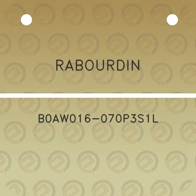 rabourdin-b0aw016-070p3s1l