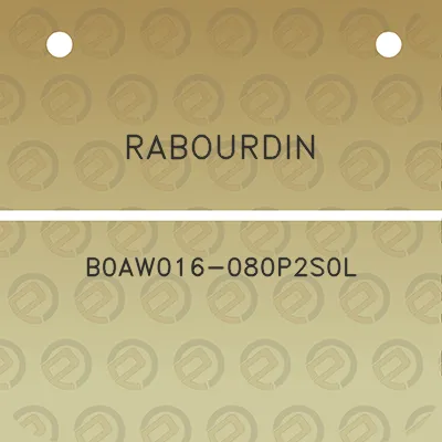 rabourdin-b0aw016-080p2s0l