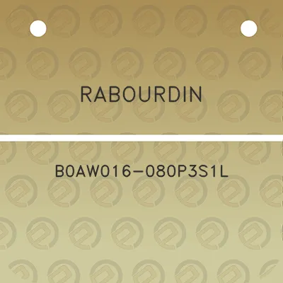 rabourdin-b0aw016-080p3s1l