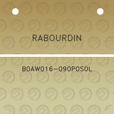 rabourdin-b0aw016-090p0s0l