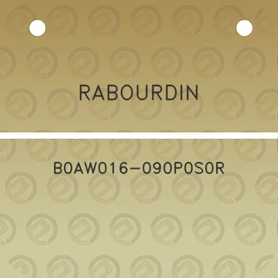 rabourdin-b0aw016-090p0s0r