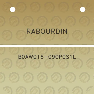 rabourdin-b0aw016-090p0s1l