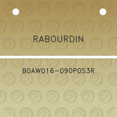 rabourdin-b0aw016-090p0s3r