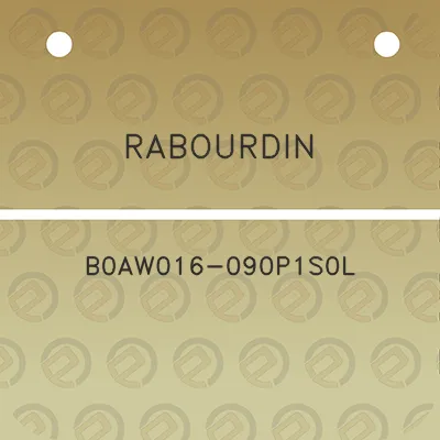 rabourdin-b0aw016-090p1s0l