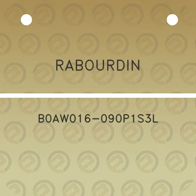 rabourdin-b0aw016-090p1s3l