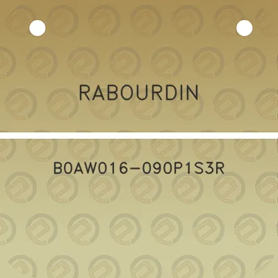 rabourdin-b0aw016-090p1s3r