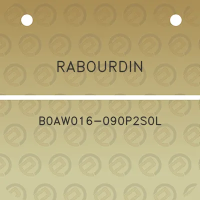 rabourdin-b0aw016-090p2s0l