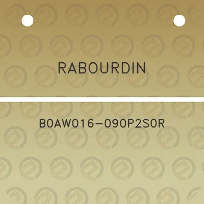 rabourdin-b0aw016-090p2s0r