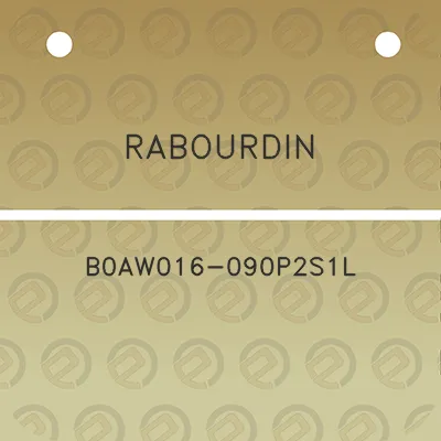 rabourdin-b0aw016-090p2s1l