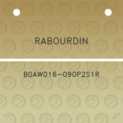 rabourdin-b0aw016-090p2s1r