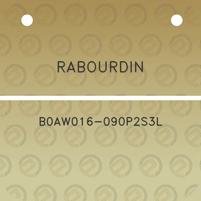 rabourdin-b0aw016-090p2s3l