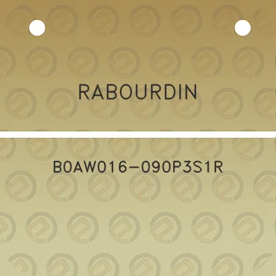 rabourdin-b0aw016-090p3s1r