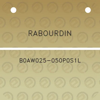 rabourdin-b0aw025-050p0s1l