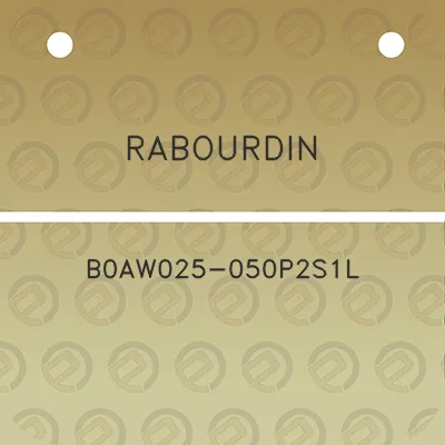 rabourdin-b0aw025-050p2s1l