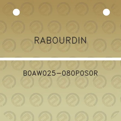 rabourdin-b0aw025-080p0s0r