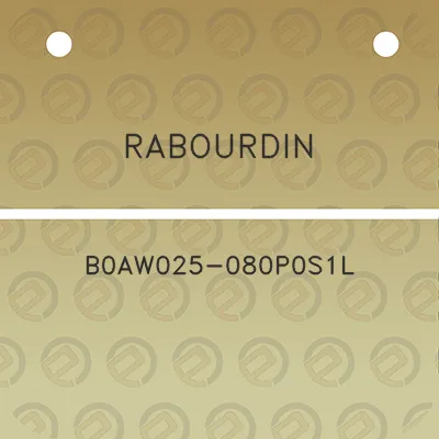 rabourdin-b0aw025-080p0s1l