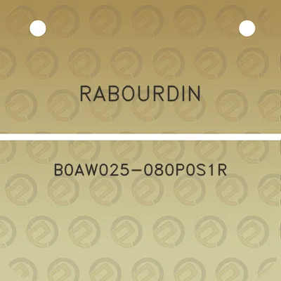 rabourdin-b0aw025-080p0s1r