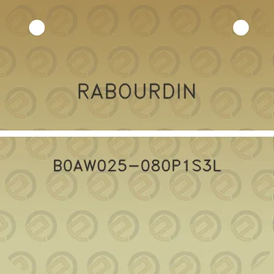 rabourdin-b0aw025-080p1s3l