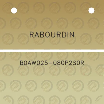 rabourdin-b0aw025-080p2s0r