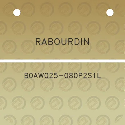 rabourdin-b0aw025-080p2s1l